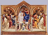 Lorenzo Monaco Coronation of the Virgin and Adoring Saints painting